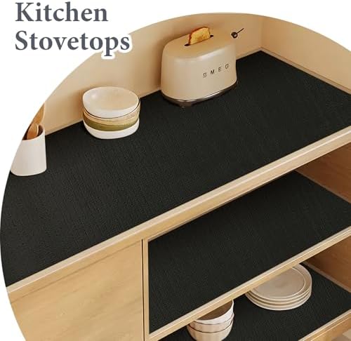 Shelf Liners for Kitchen Cabinets 17in x 20FT, Non Adhesive Drawer Liner - Image 3