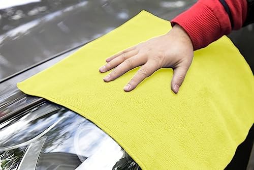 Avalon Towels Microfiber Cleaning Cloths (Value Pack of 48) - Size 16 x 16 Inches, Highly Absorbent Cleaning Rags, Lint Free, Reusable and Washable, Microfiber Towels for Cars - Image 5