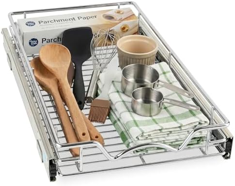 HOLDN’ STORAGE Pull Out Cabinet Organizer, 8”W x 21”D Cabinet Drawer by HOLDN%E2%80%99STORAGE