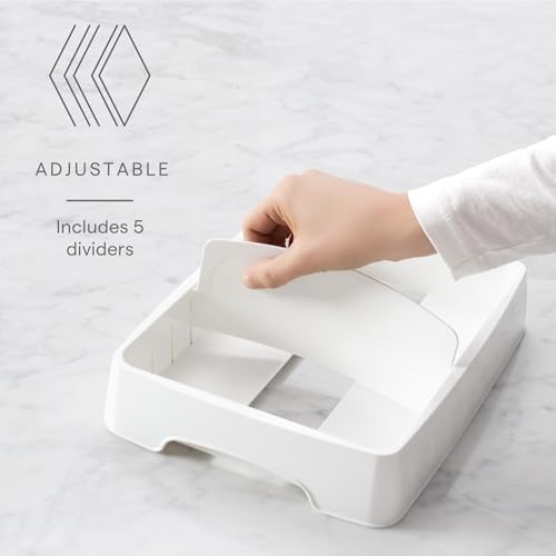 YouCopia StoraLid Adjustable Food Container Lid Organizer for Kitchen Cabinet Storage, Small, 2-Pack - Image 2