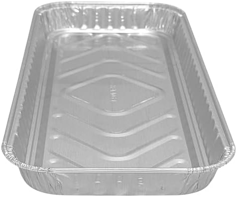 PACTOGO 12" x 5" x 1" Disposable Aluminum Foil Oblong Danish Cake Pans - Ideal Baking Tins for Sweets, Cakes, Cookies, Brownies (Pack of 12) - Image 4