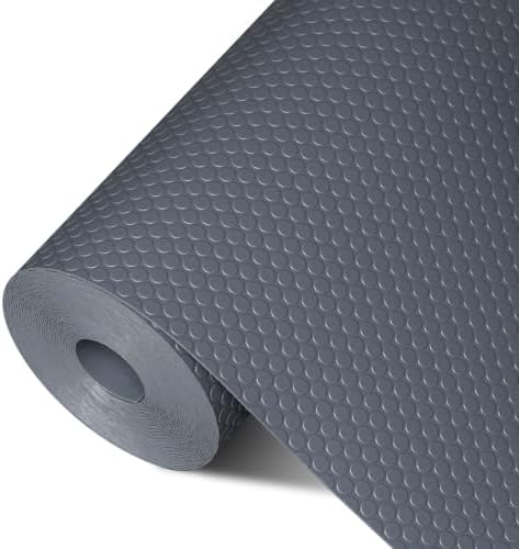 Shelf Liners 20 inch x 20 ft Shelf Liners for Kitchen cabinets nonstick Shelf Lining Drawer Mats EVA Protector for Cupboard (Gray,20 inch x 20 ft) by wohomuke