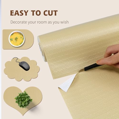 Shelf Liners for Kitchen Cabinets 17in x 30FT, Non Adhesive Cabinet Liner - Image 7