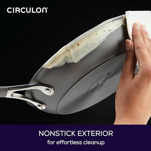 Circulon Radiance Nonstick Pots and Pans Set, 10-Piece, Gray - Image 5
