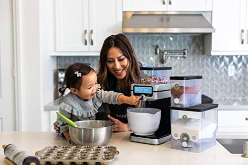 PantryChic SmartCanister, LARGE, Stores, Measures & Dispenses Dry Ingredients Smart Storage System SOLD SEPARATELY - BPA-Free Airtight Canisters Ideal for Flour, Sugar, Rice & Coffee - Image 5