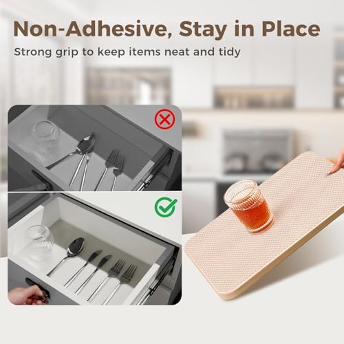 100% EVA Shelf Liner Waterproof Non Adhesive, 17.5" x 240", Clear - Image 2
