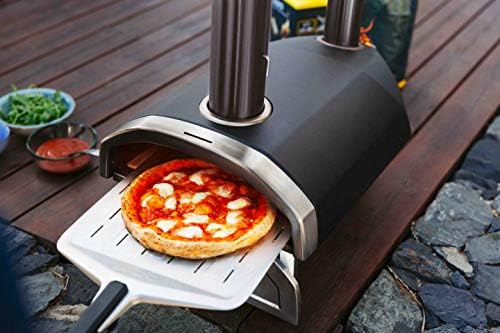 ooni 12" Perforated Pizza Peel Turning Peel 12" Bamboo Serving Pizza Peel - Essesntial Pizza Oven Accessories Bundle - Image 6