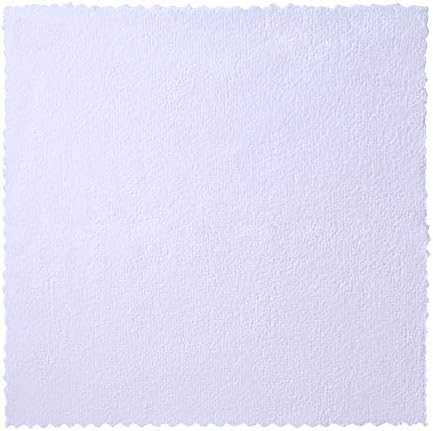Eurow 200GSM Microfiber Cleaning and Drying Cloths with Dispenser Box, Reusable, Streak-Free, Scratch-Free, Ultra Absorbent, Edgeless for All Surface Types, 12x12in, 100-Pack, White - Image 6