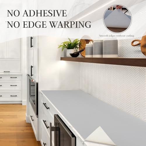 Beautysaid Shelf and Drawer Liner for Kitchen Cabinet Non Adhesive Non Slip - Image 5