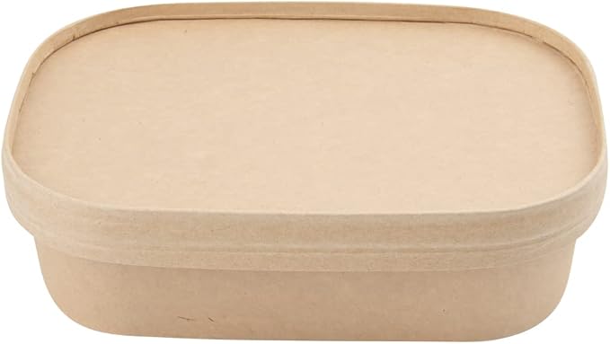 Restaurantware Bio Tek 16.9 Ounce To Go Containers 100 PE Coated Paper Food Containers - Lids Sold Separately Freezable Kraft Paper Disposable Serving Bowls For Hot And Cold Foods - Image 8