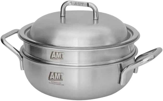 Dongwon Metal 316TI 5 Layers stainless steel Essential Pan with Steamer 8.7in(22cm) - Image 2