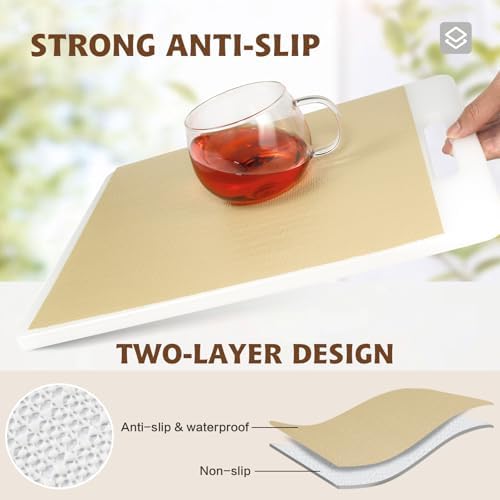 Shelf Liners for Kitchen Cabinets 17in x 30FT, Non Adhesive Cabinet Liner - Image 3