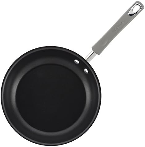 Rachael Ray Brights Nonstick Frying Pan Set / Fry Pan Set / Skillet Set - 9.25 Inch and 11 Inch, Gray - Image 2