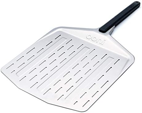 ooni 12" Perforated Pizza Peel Turning Peel 12" Bamboo Serving Pizza Peel - Essesntial Pizza Oven Accessories Bundle - Image 3