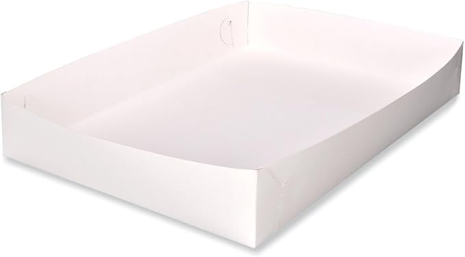 SCT Bakery Boxes, Standard, 26 X 18.5 X 4, White, Paper, 50/carton - Image 3