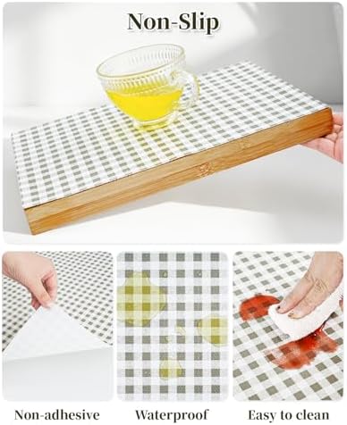 Drawer and Shelf Liners for Kitchen Cabinets Non-Adhesive - Image 2