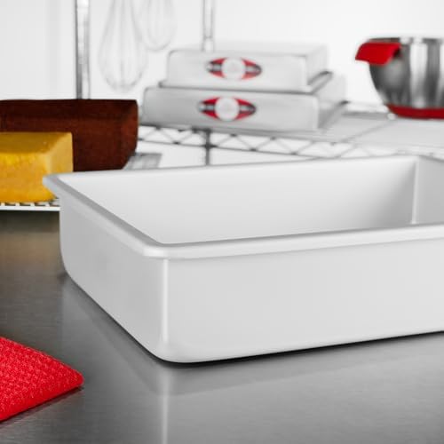 Fat Daddio's POB-9133 Anodized Aluminum Sheet Cake Pan, 9 x 13 x 3 Inch - Image 3