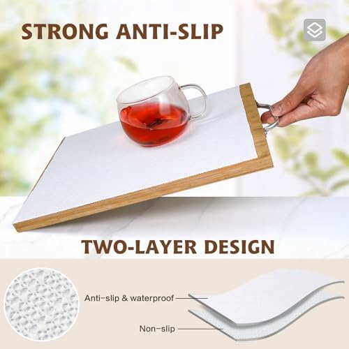 Shelf Liners for Kitchen Cabinets 12in x 10FT, Non Adhesive Drawer Liner - Image 2