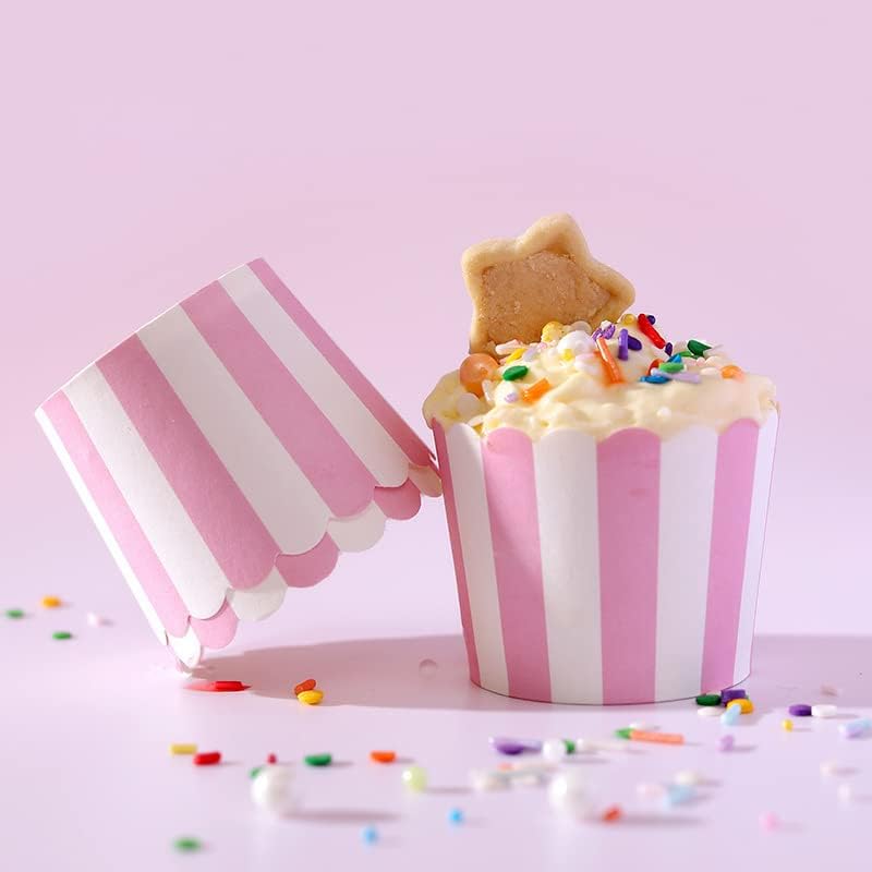 500pcs Greaseproof Muffin Cupcake Cups Paper Baking Liners Home Wedding Party - Image 3