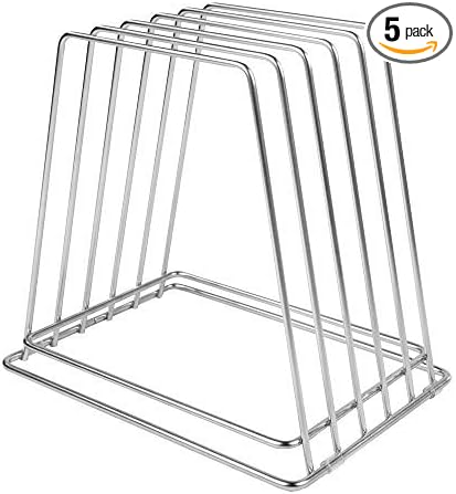Thirteen Chefs Professional Kitchen Cutting Board Organizer, 1" Slot Stainless Steel Rack Fits Baking Sheets and Pans, NSF Approved for Commercial Restaurants by ThirteenChefs