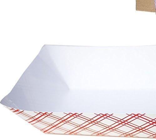 2.5 lb Paper Food Trays, Sturdy and Recyclable Kraft, 2.5 lb Kraft Paper Food Trays 2lb (100, 4" x 6", 2.5 lb) - Image 7