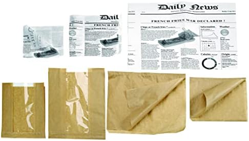 PACKNWOOD - 210SVIS2214 - Brown Kraft Bag with Window - Kraft Sealable Bag with Window - Clear Front Brown Kraft Paper - Recyclable Paper Bags - (8.7" x 5.5" x 2.4") - (Case of 1000) - Image 4