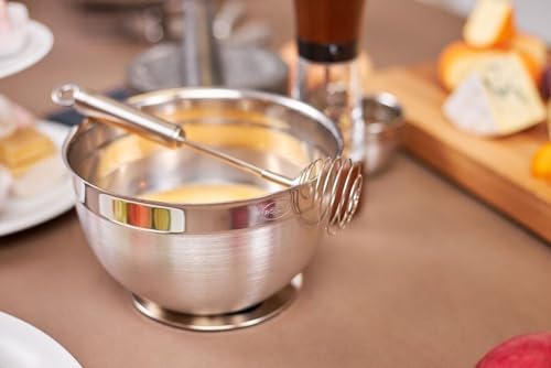 Rosle 15700 Stainless Steel 3 Piece Set for Mixing Prep Serving Bowls (1.7qt, 3.3qt, 5.7qt) - Image 3