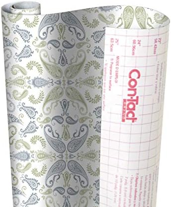 Con-Tact Brand Creative Covering, Self-Adhesive Shelf Liner, Multi-Purpose Vinyl Roll, Easy to Use and Apply, 18'' x 16', Abby Sage - Image 5