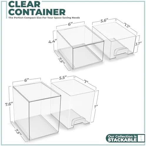 Sorbus Baby Bottle Organizer, Stackable Design (1 Small + 1 Tall) - Image 6