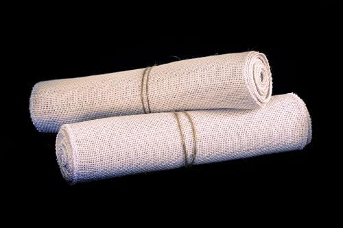MDS® Pack of 10 Natural Burlap Table Runner, 12 x 72 Inch, Jute Rustic Farmhouse Boho Table Decor for Wedding Reception, Dining Table, Bridal Shower, Baby Shower & Party Decorations - Beige - Image 4