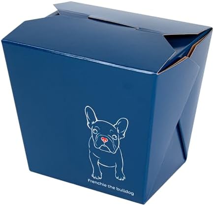 Restaurantware 16 oz Paper Square Noodle Take Out Container, 200 Ct - Image 2