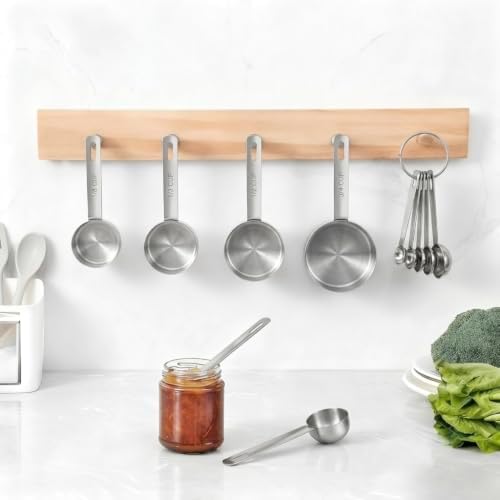 WALLFARM Stainless Steel Measuring Cups Set - Image 6