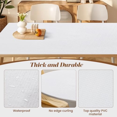 12 in x 30 FT Drawer Liner and Shelf Liner for Kitchen Cabinets Non Adhesive Strong Grip Cabinet Liner Non-Slip Drawer Liner for Shelves, Thickened Durable Waterproof Cupboard Liner, White - Image 3