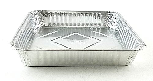 Handi-Foil Square Aluminum Foil Cake Pan w/Clear Dome Lid - Disposable Pans (Pack of 50 Sets) - Image 8