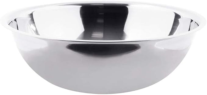 Betolla 20 Quart Stainless Steel Mixing Bowl – Medium Weight Flat Base Prep Bowl with Polished Mirror Finish for Baking, Cooking & Food Prep - Image 6