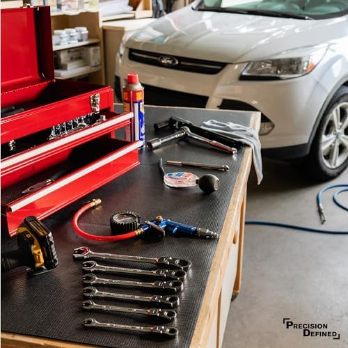 Precision Defined Toolbox Liner Non-Slip Tool Drawer Liner 24ft x 18" Black - Image 5