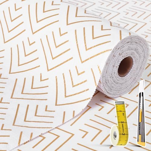 Shelf Liners for Kitchen Cabinets 12in x 30FT, Non Adhesive Cabinet Liner by Kimhan