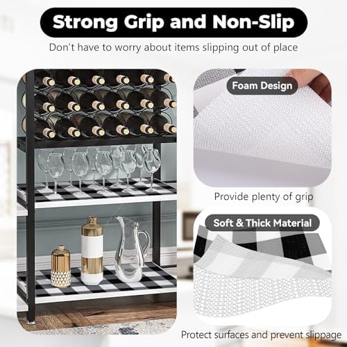 Shelf Drawer Liners for Kitchen Cabinet, Non-Adhesive Contact Paper - Image 3