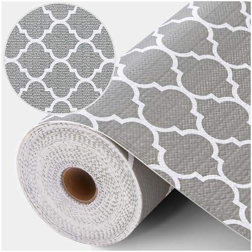 Coavas Shelf and Cabinet Liner, Easy Cut Protective (Gray, 12 in x 20 ft) by Coavas