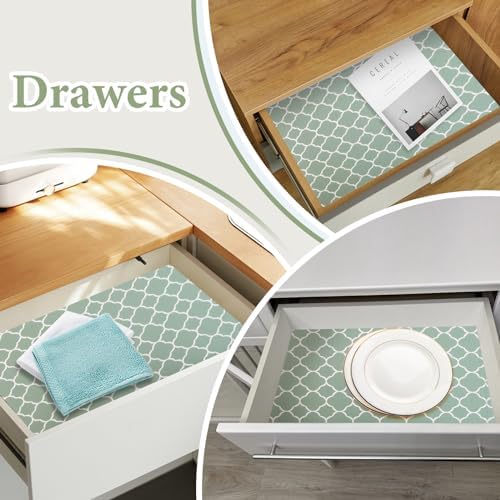 Shelf Liners for Kitchen Cabinets Non Adhesive Drawer Liner 23.6in x 20FT - Image 2