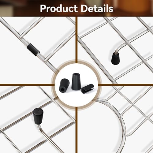 Kitchen Sink Grid and Sink Protectors,26-1/16"x14-1/16" Stainless Steel - Image 4