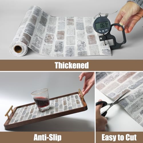 Quttisay Shelf Liner for Cabinets Non Adhesive Drawer Liner 15.7in x 10ft - Image 4