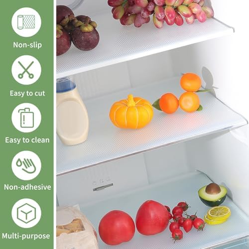 Shelf Liners 32 inch x 20 ft Shelf Liners for Kitchen cabinets nonstick Shelf Lining Drawer Mats EVA Protector for Cupboard (Clear Ribbed,32 inch x 20 ft) - Image 5