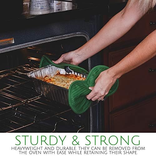 PLASTICPRO [5 Lb 10 Pack Disposable Loaf Pans Aluminum Tin Foil Meal Prep Bakeware - Cookware Perfect for Baking Cakes, Bread, Meatloaf, Lasagna 5 Pound 12.5'' X 6.25'' X 3.5'' - Image 3