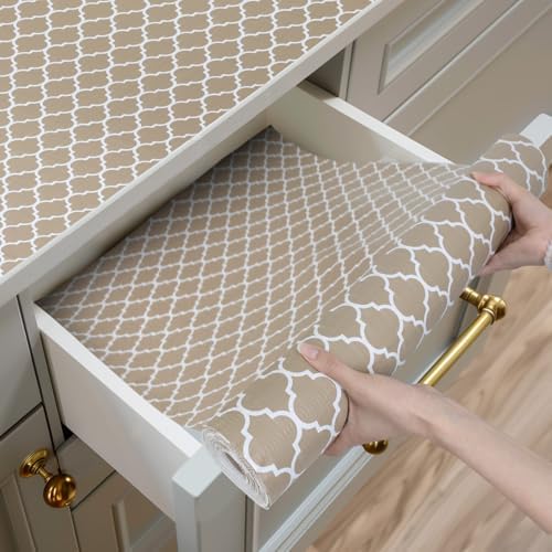 Shelf and Drawer Liner for Kitchen Cabinet Non-Adhesive Non Slip by Shinlendid