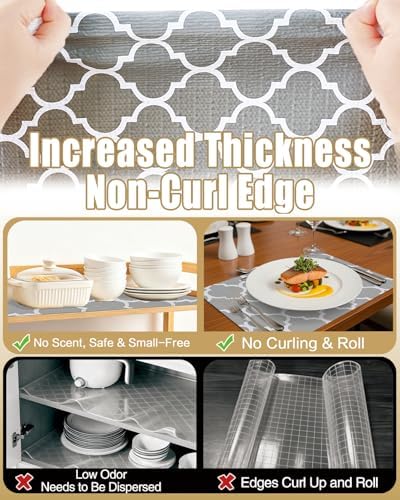 Drawer and Shelf Liners for Kitchen Cabinets Non-Adhesive - Image 4