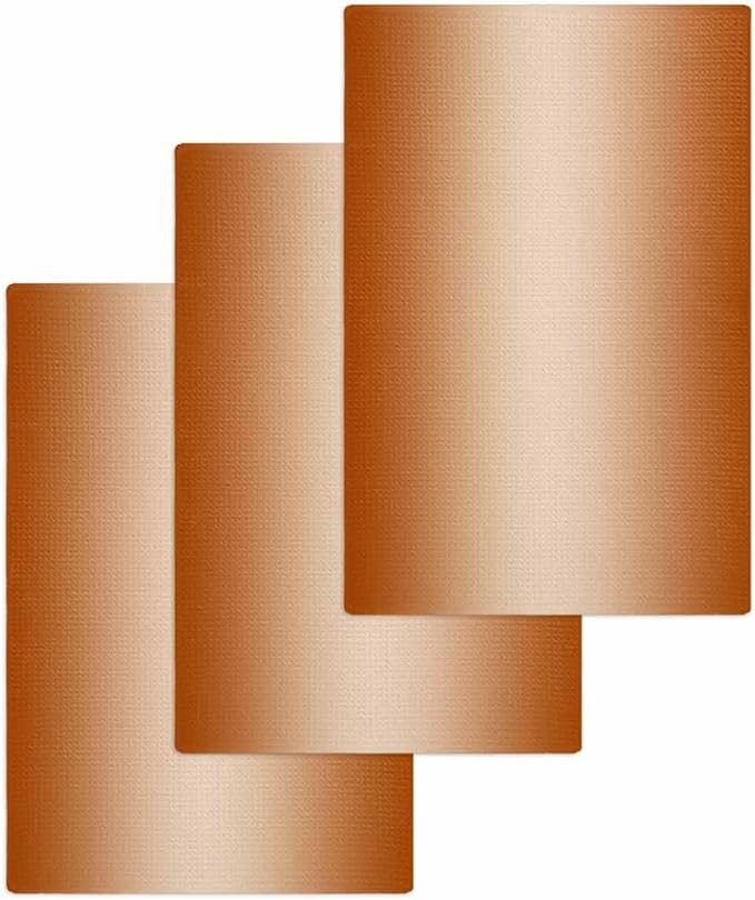 Ombre Burnt Orange Dish Towels Set, Waffle Weave Kitchen Towels Microfiber Towels Cleaning, Contemporary Minimalist Solid Color Soft Absorbent Dish Drying Towels Hand Towels 3 Pack 15.7x23.6 Inch by Unknown