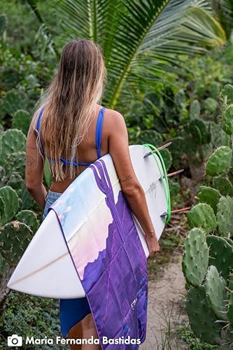 PackTowl Personal Ultralight Microfiber Camping and Travel Towel, Desert Aire Print, Body - Image 2