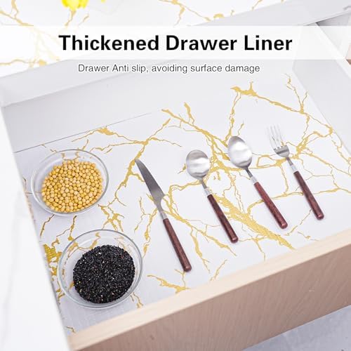 Drawer and Shelf Liner for Kitchen Cabinet Non-Adhesive 12in x 20FT - Image 3