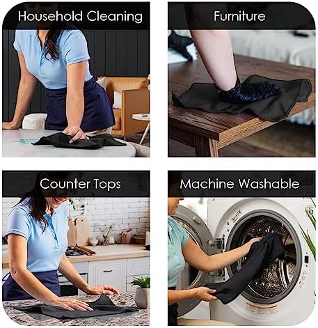 Avalon Towels Microfiber Cleaning Cloths (Value Pack of 36) - Size 16 x 16 Inches, Highly Absorbent Cleaning Rags, Lint Free, Reusable and Washable, Microfiber Towels for Cars - Image 3